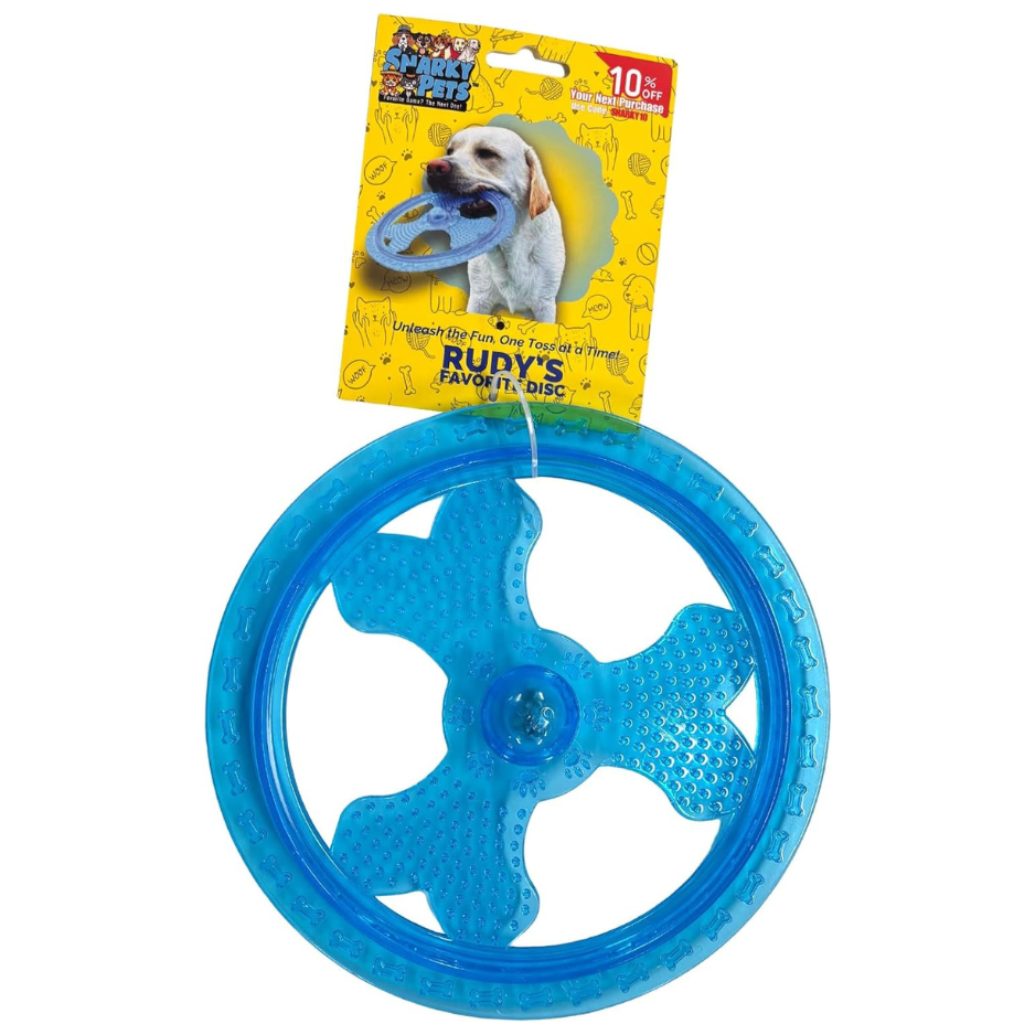 🐾 Rudy vs. The Blue Flying Disc: A Poolside Saga of Chaos and Cuteness