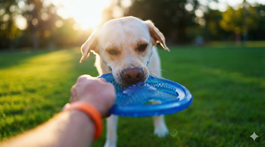 Snarky Pets Chronicles: My favorite Boy Rudy, the Glowing Disc, and Why Dogs Love to Chase