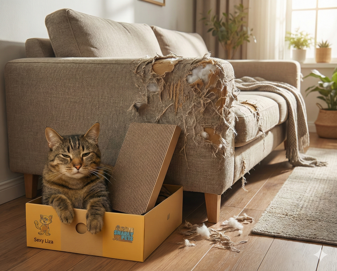 How One Cardboard Cat Scratcher Can Save You Thousands in Furniture Repairs