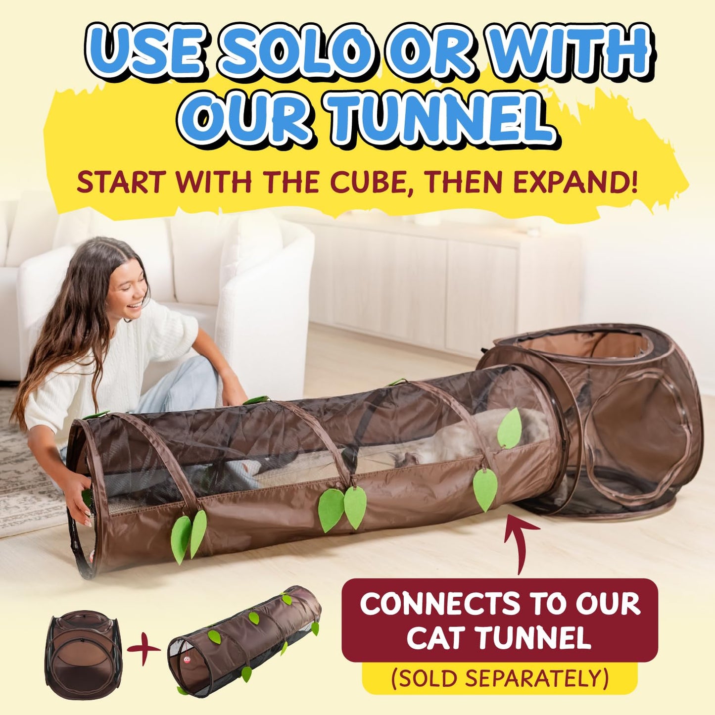 Sexy Liza’s Pop Up Tent Cat Cube