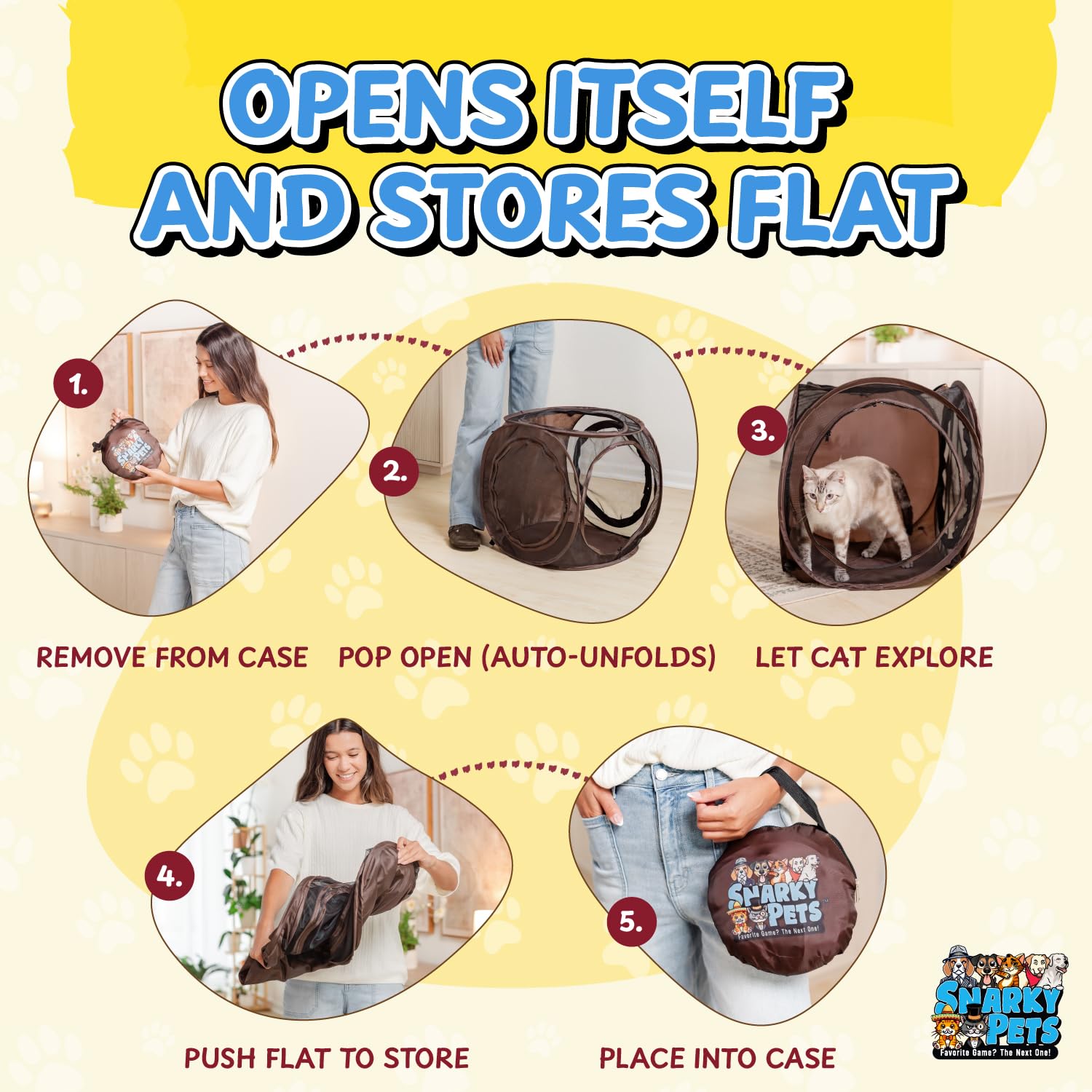 Sexy Liza’s Pop Up Tent Cat Cube