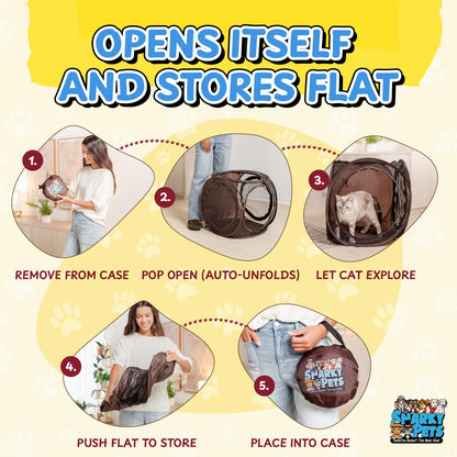 Sexy Liza’s Pop Up Tent Cat Cube