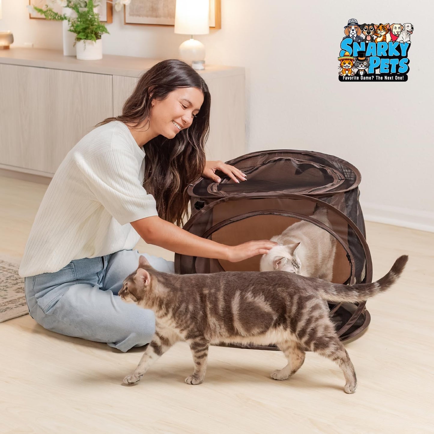 Sexy Liza’s Pop Up Tent Cat Cube