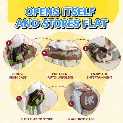 Snarky Pets Cat Tunnel