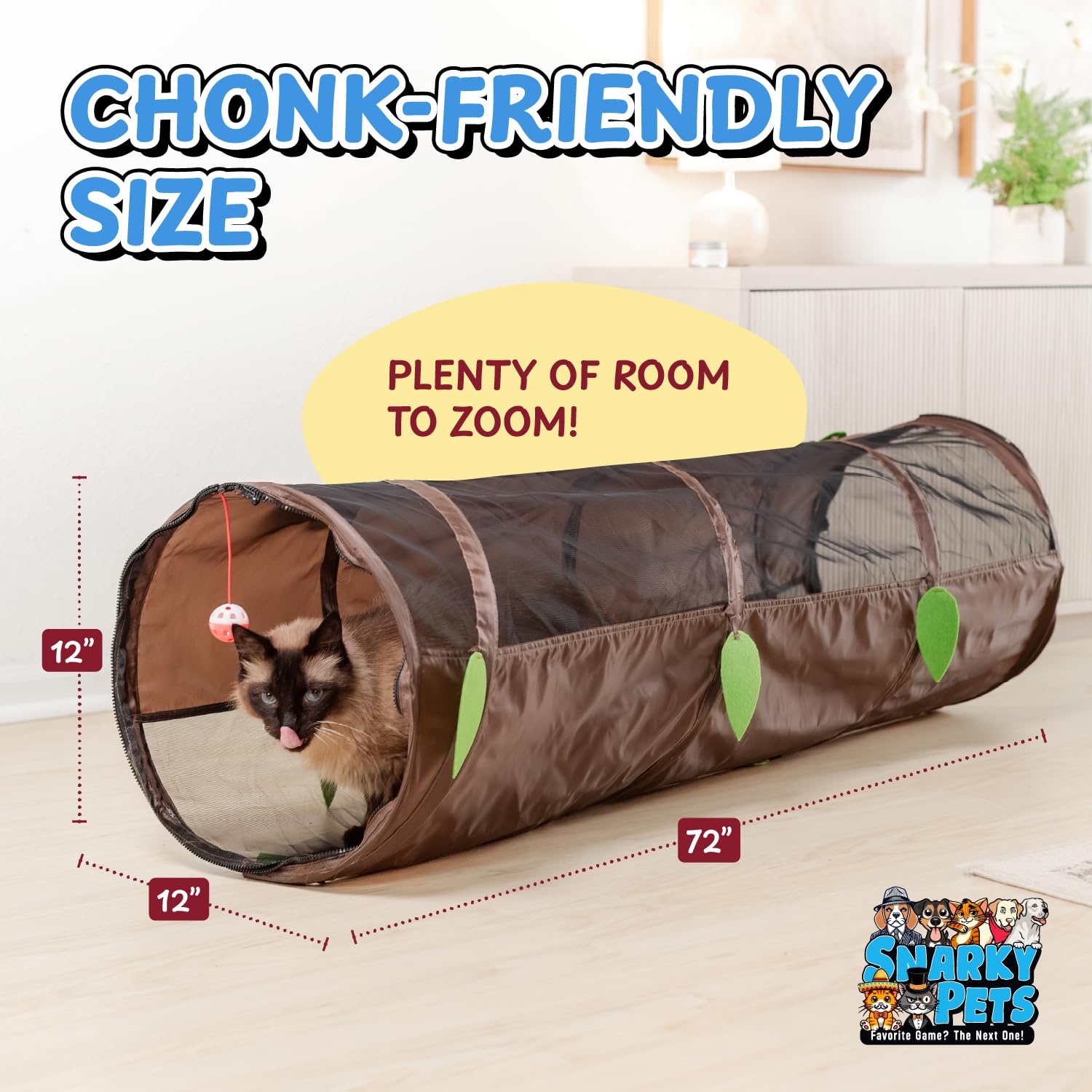 Snarky Pets Cat Tunnel