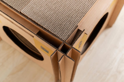 Mister The Cat’s Snarky Pets Cardboard Cat House