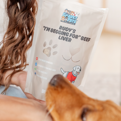 Rudy’s “I’m Begging for” Freeze-Dried Beef Liver Treats For Dogs