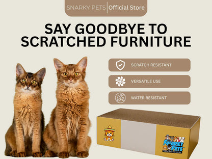 Timmy The Cat's Snarky Pets Large Cat Scratch Box