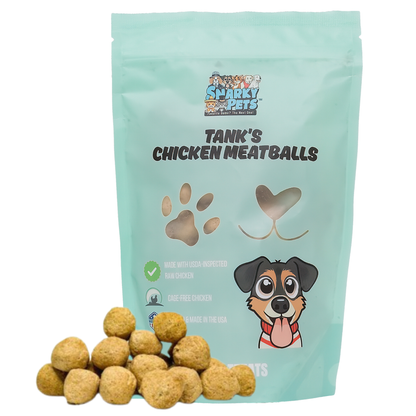 Tank’s Freeze Dried Chicken Meatball Dog Treats