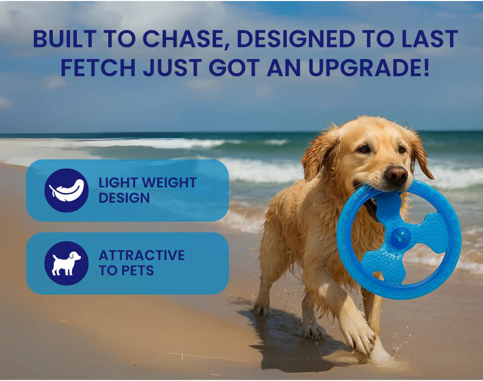 Rudy's Favorite Toy-Pet Flying Disc Dog Toy