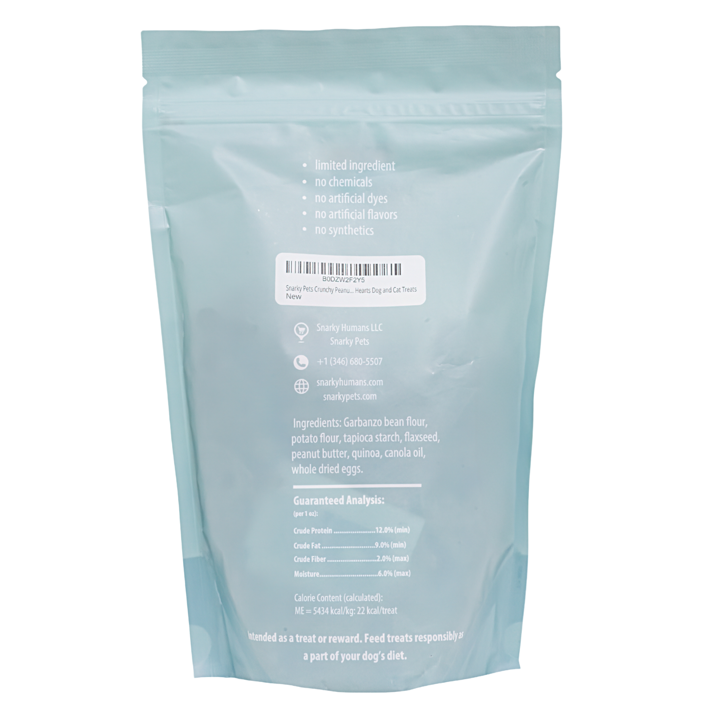 Rudy's Peanut Butter Hearts Crunchy Treats (8 oz, Crunchy Peanut Butter)