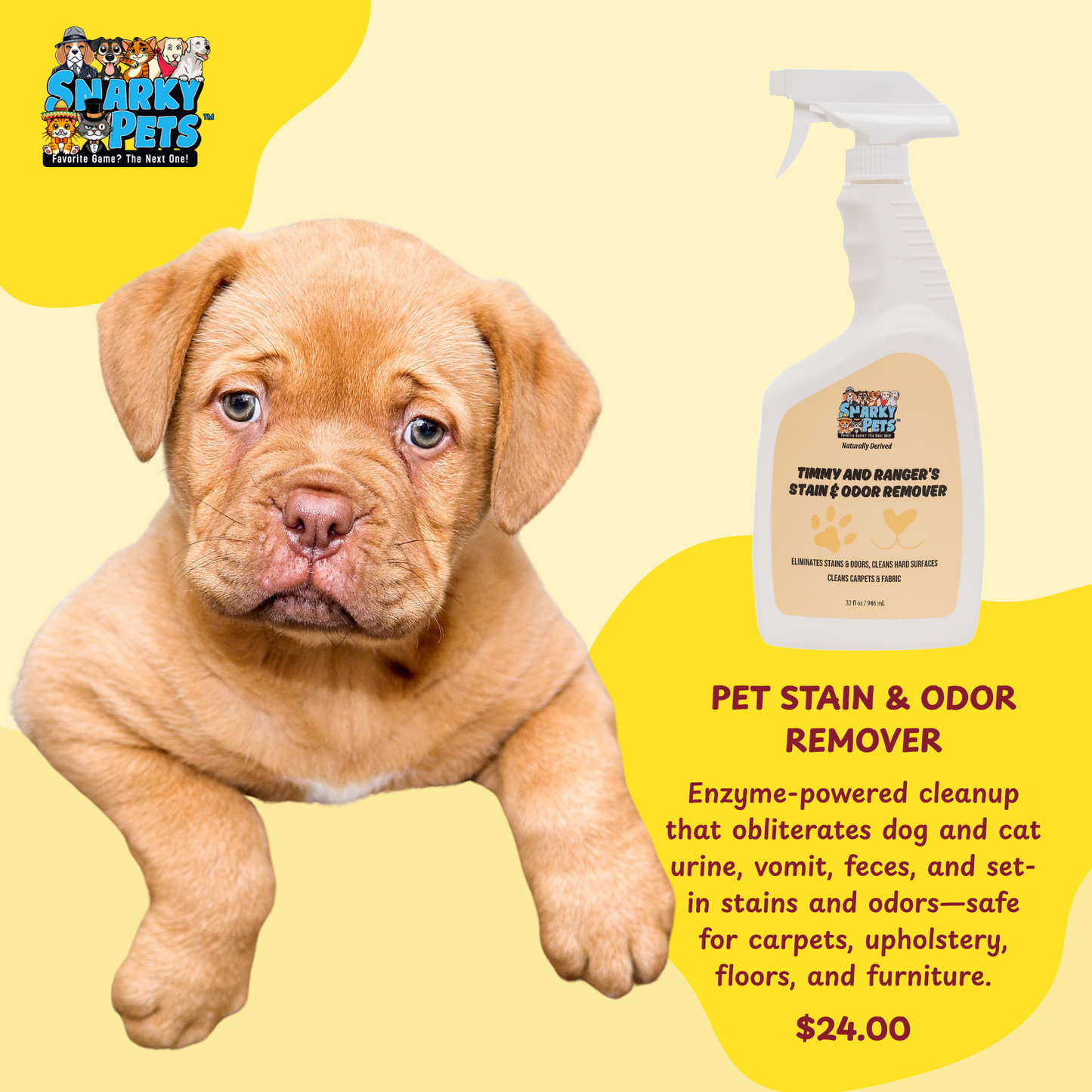 32oz Pet Stain & Odor Remover