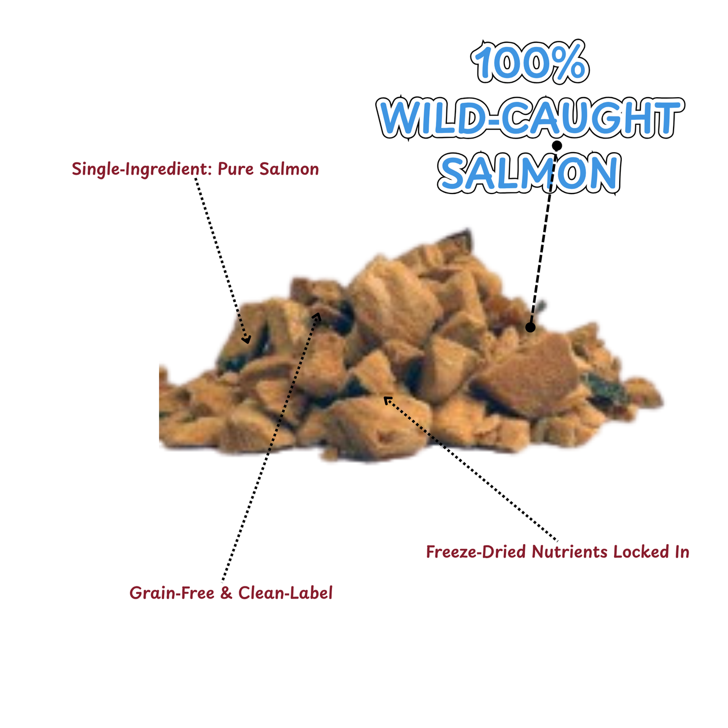 Champ and Liza’s Salmon Dog Treats