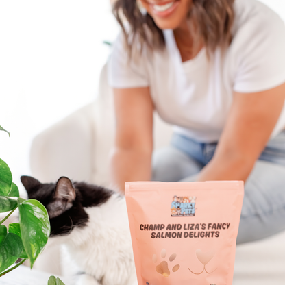 Champ and Liza’s Salmon Dog Treats