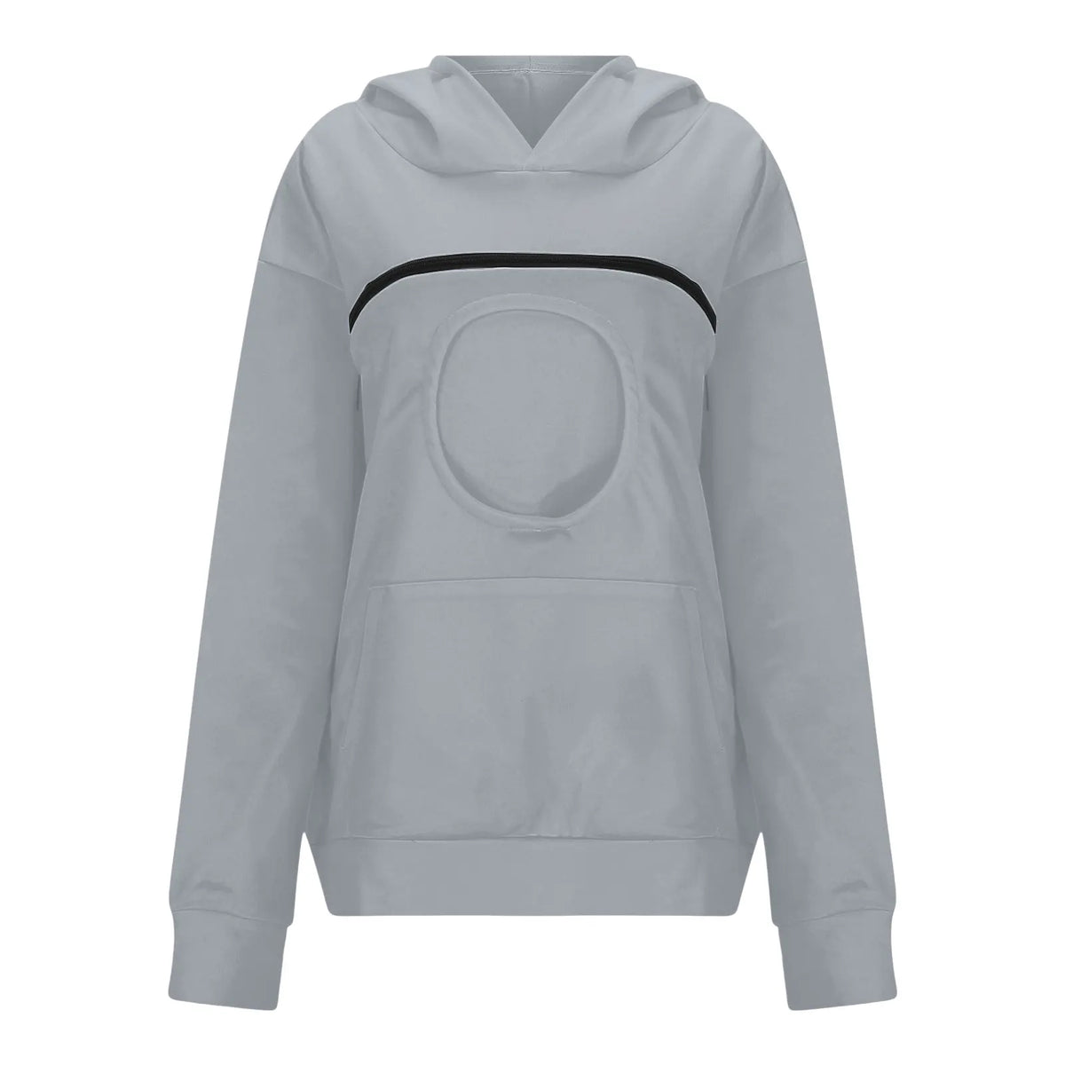 Oversized 2-in-1 Pet Carrier Kangaroo Pouch Hoodie Sweatshirt