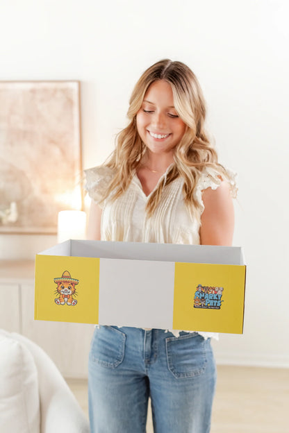 Timmy The Cat's Snarky Pets Large Cat Scratch Box