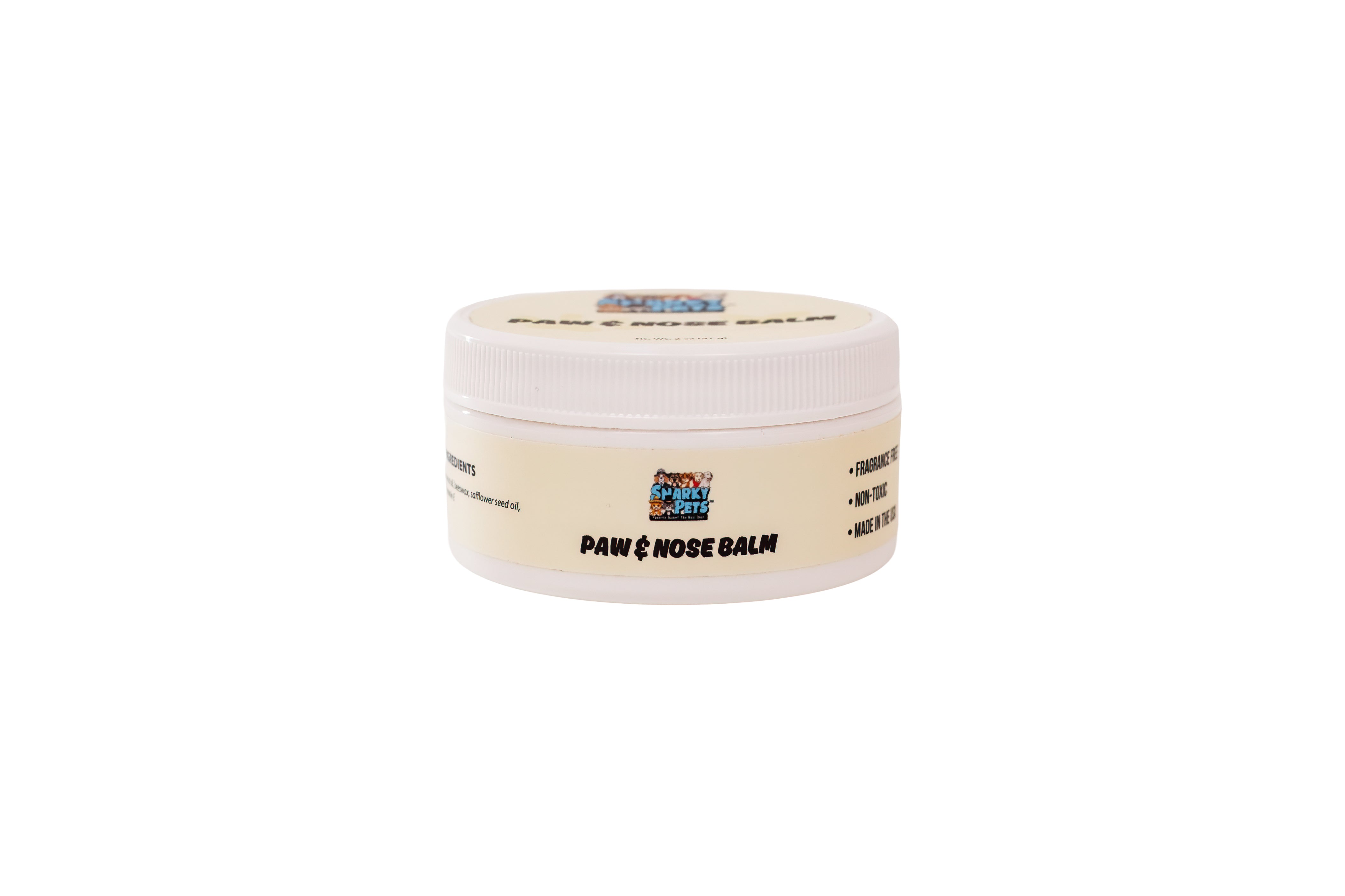Snarky Pets Paw & Nose Balm (2oz) - Lick-Safe Relief for Cracked Snouts