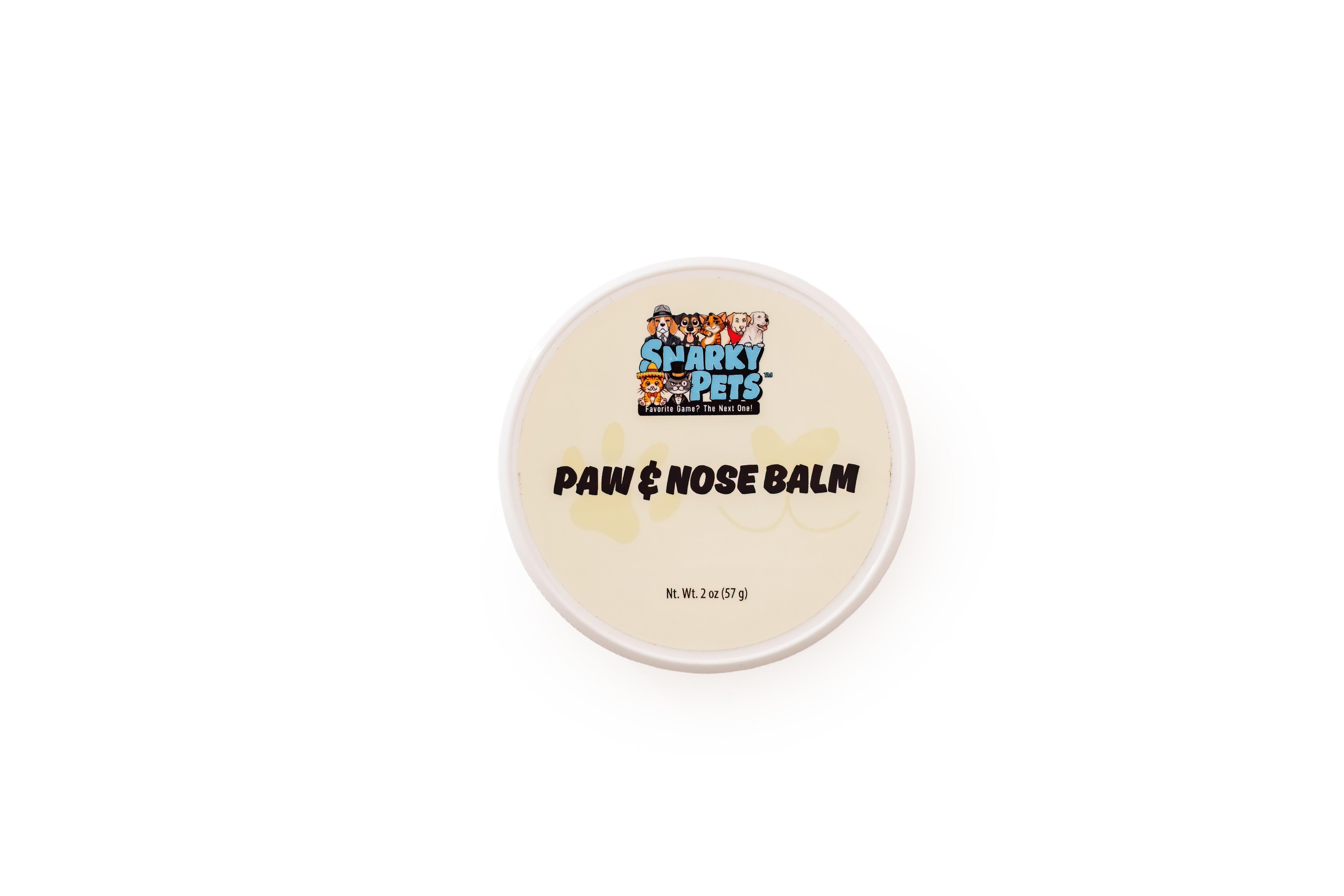 Snarky Pets Paw & Nose Balm (2oz) - Lick-Safe Relief for Cracked Snouts